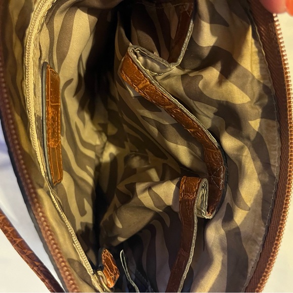 Anne Klein Women’s Handbag with Faux Alligator Accents - Picture 8 of 14